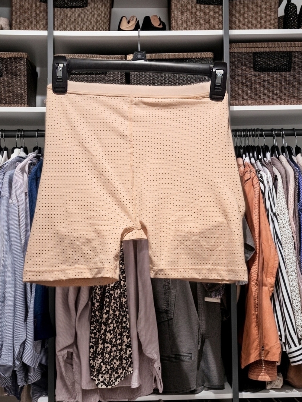 Beige Women's  Butt Enhanced Panty Girdle Size SMALL